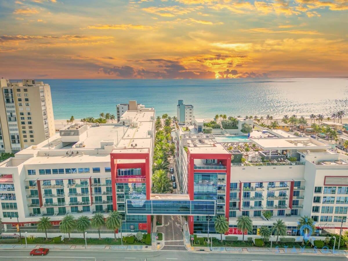 Lovely Apartment - Hollywood Beach - Rooftop Pool Exterior photo