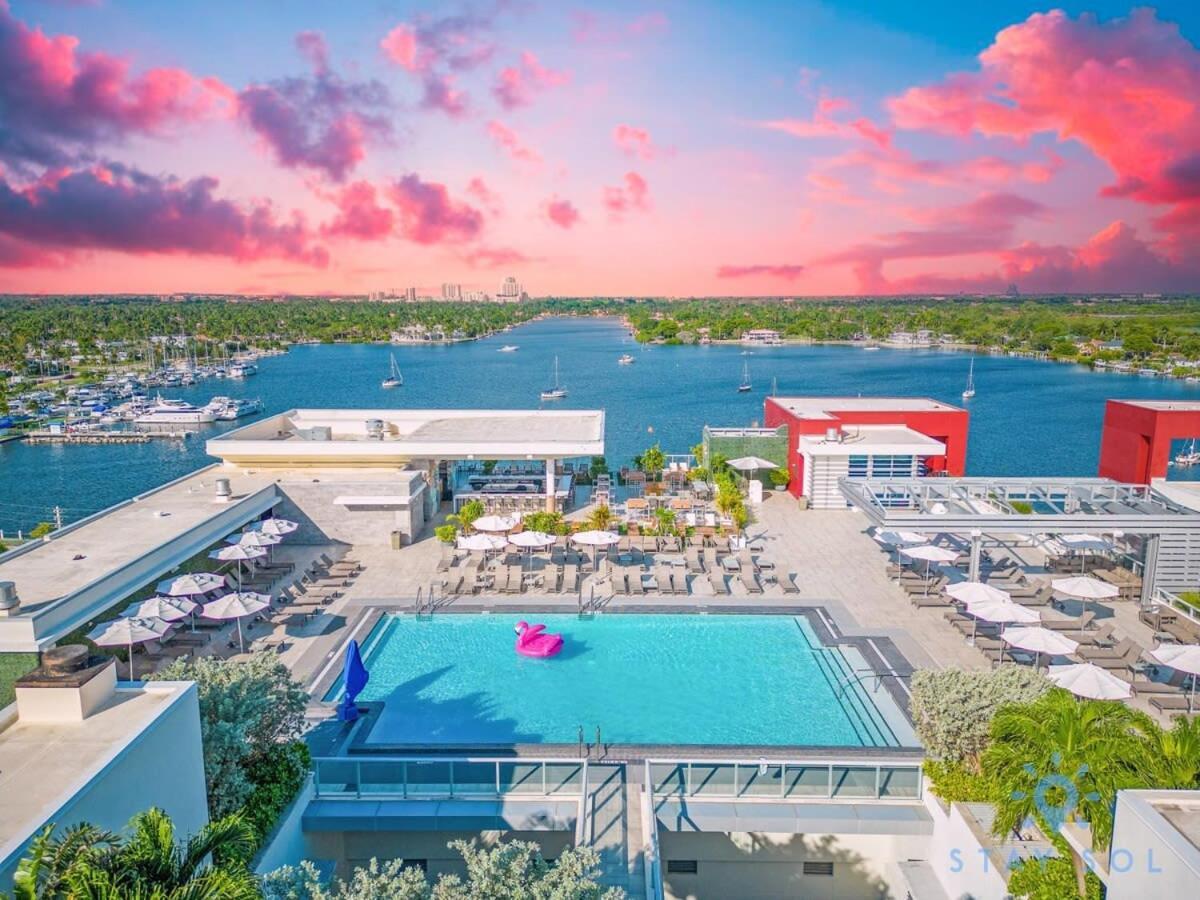 Lovely Apartment - Hollywood Beach - Rooftop Pool Exterior photo