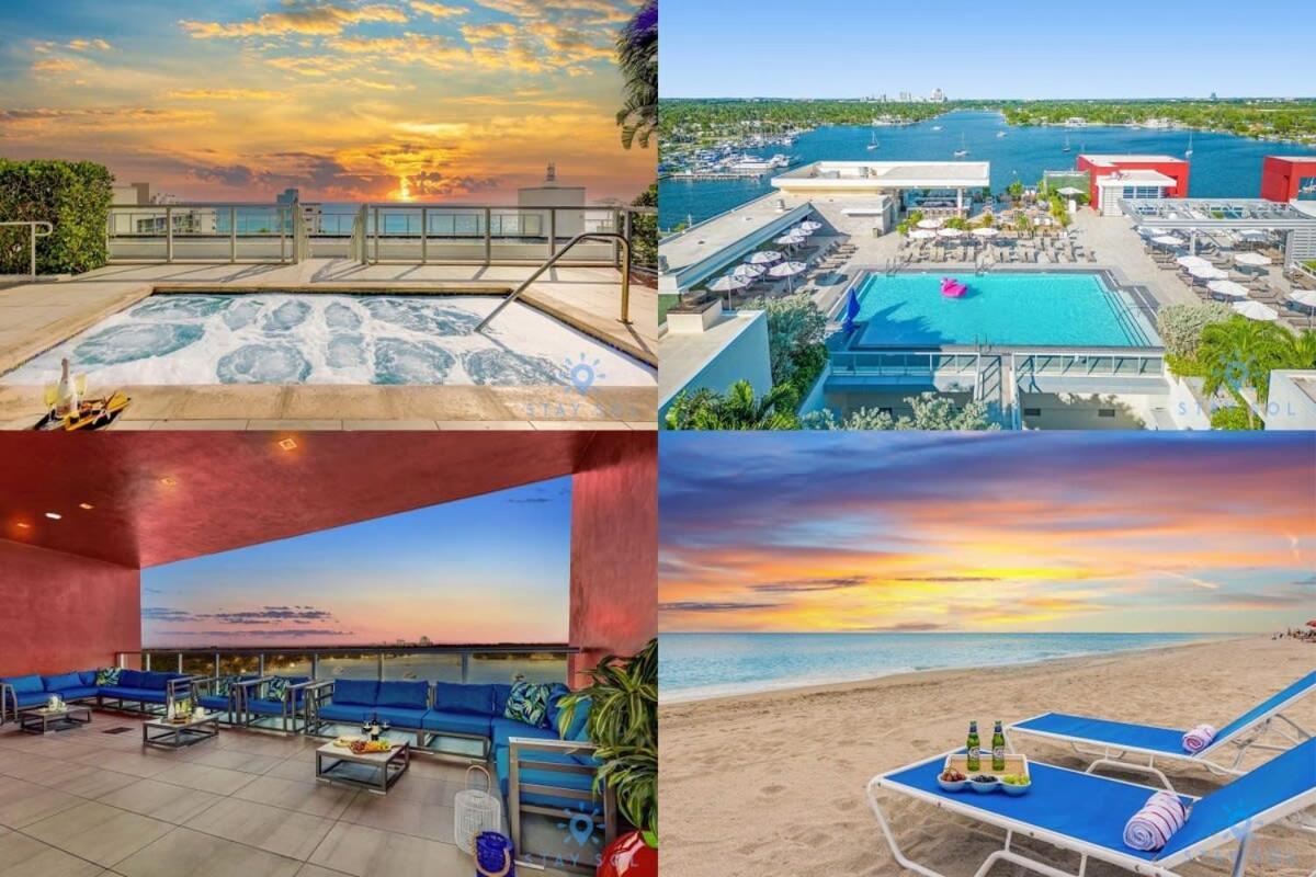 Lovely Apartment - Hollywood Beach - Rooftop Pool Exterior photo